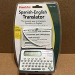 Franklin Spanish-english Translator (model No: TES-118) New Sealed Free Shipping. Fixed Price $21.00.