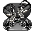 Gidosha 3-EN-1 Real-time Translation Ear-hook Wireless Bluetooth Earbuds Black. Fixed Price $32.00.