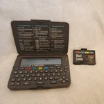Franklin Bookman With Cartridge Word Games WGM-2037. Fixed Price $38.00.
