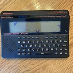 Franklin Computer Language Master LM4000 Screen Issue Works See Pics LM-4000. Fixed Price $13.78.