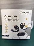 Greyolk Bluetooth Earbuds 164 Language Real Time Translator Open-ear Headphones. Fixed Price $14.00.