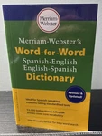 Merriam-webster's Word-for-word Spanish-english Dictionary. Fixed Price $8.99.
