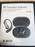 Ows AI-M127 Translator Earbuds V5.49. Fixed Price $16.95.