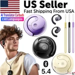 Translator Earbuds 150 Languages Real Time Translation Bluetooth 5.4 Headset Us. Fixed Price $11.89.