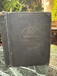 Webster Common School Dictionary Hardcover 1892 Antique Illustrated Reference. Fixed Price $15.99.