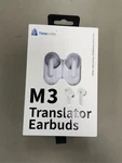 Timekettle M3 Translator Headset Wireless In-ear Calls/music.... Fixed Price $91.27.