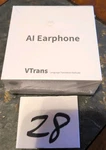 Vtrans Ai Translator Earbuds 150 Languages, Real-time Translation.. Fixed Price $19.00.