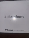 Vtrans Ai Language Translator Earbuds, Real Time Translation Support. Fixed Price $18.99.