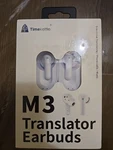 Timekettle M3 White Bluetooth In 1 Language Translator Earbuds With Manual. Fixed Price $49.50.