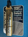 Linguatour French English Pocket Travel Dictionary Flip Book Two-way Translator. Fixed Price $6.99.