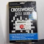 Franklin Crosswords Puzzle Solver Next Century NCC-100 Miriam Webster Working. Fixed Price $22.00.