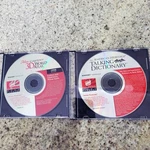 Vintage Compton's Home Library Pc Cd Lot 3D World Atlas 1998 Talking Dictionary. Fixed Price $19.99.