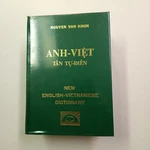 Anh-viet Tan Tu-dien New English-vietnamese Dictionary Nguyen Van Khon. Fixed Price $137.00.