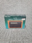 Vintage Radio Shack Lcd Spell Checker, Cat. No. 63-656 New Box!. Fixed Price $11.00.