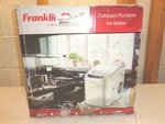 Franklin Chef Silver Compact Portable Ice Maker FC1126Z New!. Fixed Price $69.99.