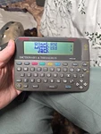 Franklin Dictionary Thesaurus MWD-640 Electronic Bookman Tested W/ 2 Cartridges. Fixed Price $27.99.