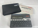 Franklin Wordmaster Deluxe WM1055A Electronic Dictionary, Thesaurus, Grey, Case!. Fixed Price $10.00.