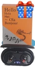 Ai Translation Earbuds 150 Languages Real Time Ows Hook 3-IN-1 Black. Fixed Price $29.49.
