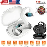 144 Languages Translator Earbuds Real Time Earphones Smart Voice Usa. Fixed Price $17.09.