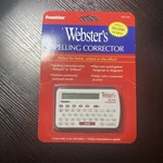1998 Franklin Websters Spelling Corrector NCS-100 Checker Words Sealed New. Fixed Price $40.50.