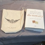 American Heritage Dictionary Fourth Edition Hardcover Illustrated English. Fixed Price $12.99.