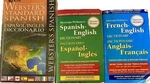 Merriam Websters Translation Books Spanish English Dictionary French Free Ship. Fixed Price $15.00.