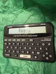 Franklin CWP-200 Handheld Electronic Crossword Puzzle Solver Black Tested. Fixed Price $17.50.