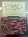 Expository Dictionary Of Bible Studies For Key Hebrew Greek Cd-rom. Fixed Price $15.00.