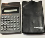 Franklin Computer Wordmaster, WM-1200 Corrector Game Player 1987. Fixed Price $15.00.