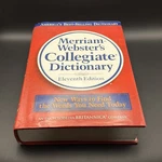 Merriam-webster's Collegiate Dictionary 11TH Edition. Fixed Price $9.99.