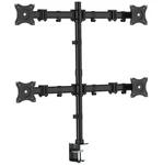 Kantek MA240 18 Lbs. Articulating Quad Arm For 13" - 27" Monitors Black. Fixed Price $50.96.