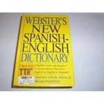 Websters New Spanish-english Dictionary Hardcover By Merriam-webster Good. Fixed Price $6.56.