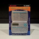 Sharp Personal Organizer EL6900B English/spanish Word Translator 34KB Memory. Fixed Price $6.49.