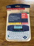 Royal AHD130 American Heritage Electronic Dictionary Word Speller Calculator New. Fixed Price $39.99.