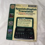 New Seiko Electronic Translator Spanish English Dictionary ET2240 Verb Conjugati. Fixed Price $24.95.