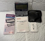 Franklin LM-6000SE Language Master Special Edition (with Case) Working Tested. Fixed Price $49.95.
