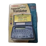 Franklin TWE-118 5 Language European Translator Spanish French German Italian. Fixed Price $24.99.