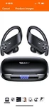 Tagry Wireless Bluetooth Ear-hook Earbuds, Noise Cancelling, Waterproof, Black. Fixed Price $45.00.