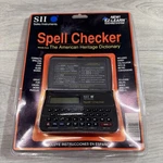 Vtg Seiko Spell Checker E-z Learn WP1101 Nos. Fixed Price $19.99.