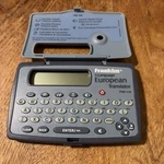 Franklin Electronic Translator TWE-118 5 Languages. Fixed Price $10.00.