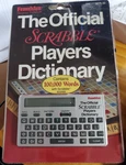 Franklin Official Scrabble Players Dictionary Model: SCR-30 1992 New Sealed. Fixed Price $69.99.