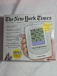 Excalibur The New York Times Touchscreen Crossword Puzzle, Great For Travel. Fixed Price $13.00.