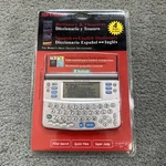 New Sharp PW-E250 Oxford Pocket Dictionary & Thesaurus Spanish English Read. Fixed Price $40.05.