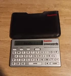 Vintage Franklin Crosswords Puzzle Solver CW-40 With Case Hand Held 1991 Works. Fixed Price $19.99.