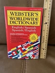 Websters Worldwide Dictionary Book English-spanish&spanish-english 2002 Vintage. Fixed Price $9.00.