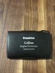 Franklin DMQ221 Collins English Dictionary Thesaurus Electronic Pocket Tested. Fixed Price $15.00.