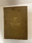 1930 Webster New International Dictionary Merriam Series 1ST Ed. Hc Lg Size. Fixed Price $49.95.
