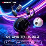 Monster AC330 Open Ear Bluetooth 5.4 Headphones Air Conduction Sports.. Fixed Price $40.91.