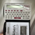 Franklin Webster's Spelling Corrector NCS-101 Vintage 1994 & Manual. Fixed Price $18.99.