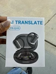 New In Box Ai Translate YYK-Q16S Open Earbuds Headphones Black Bluetooth. Fixed Price $29.99.